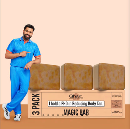 Magic Soap (Sandal Wood and Saffron Soap)