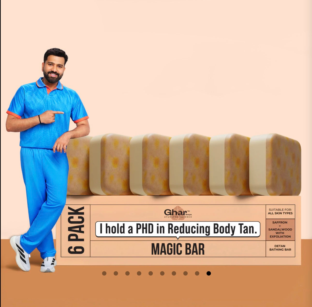 Magic Soap (Sandal Wood and Saffron Soap)